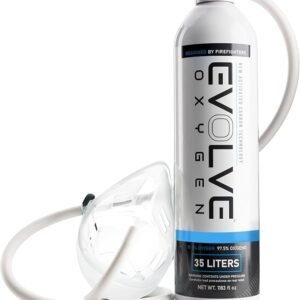 EVOLVE 35-Liter Pure Oxygen Canister with Mask and Tube